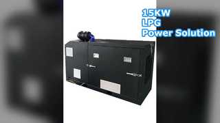 15KW এলপিজি জেনারেটর 20KVA 4Y ইঞ্জিন জল ঠান্ডা