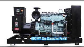 200KVA প্রাকৃতিক গ্যাস জেনারেটর সেট পাওয়ার সলিউশন
