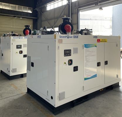 ভালো দাম 160KW 200KVA কোজেনেরেশন ইউনিট সাউন্ডপ্রুফ ক্যানোপি সহ অনলাইন