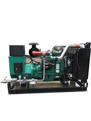 ভালো দাম 50HZ 240V বায়োগ্যাস জেনারেটর 100KW বায়োগ্যাস চালিত জেনারেটর খোলা প্রকার রিমোট স্টার্ট অনলাইন