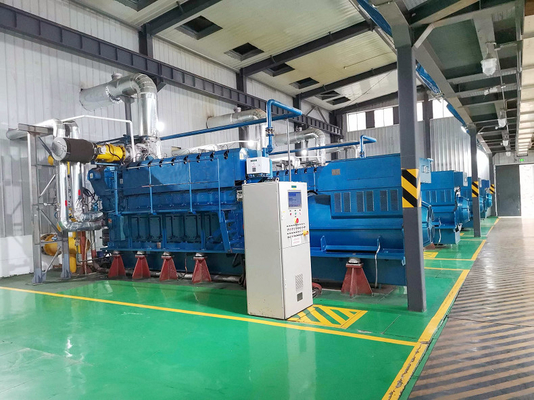 ভালো দাম 1500KW 1.5MW Natural Gas Biogas Generator Set Power Station Open Container অনলাইন