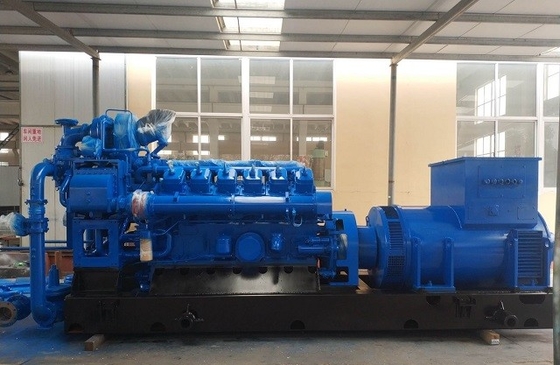 ভালো দাম Low Engine Speed Long Service Life Continuous 800KW 1000KVA Natural Gas Biogas Generator Set Power Station অনলাইন