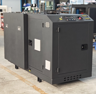 ভালো দাম CE Approved Low Speed RPM1500 Water cooled Silent Natural Gas BHKW Cogenerator Unit CHP 30kw 40kva অনলাইন