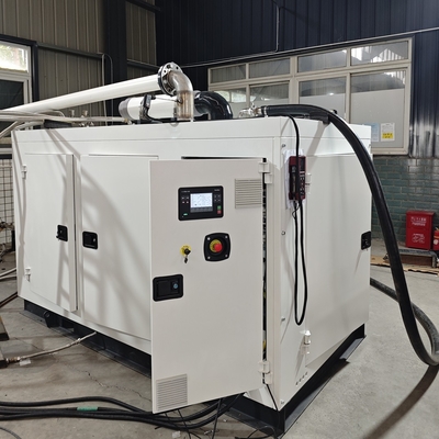 ভালো দাম High Thermal Efficiency Low Noise Silent Natural Gas BHKW CHP Unit Cogen 120kw 150kva with CE Approval and Low Emissions অনলাইন