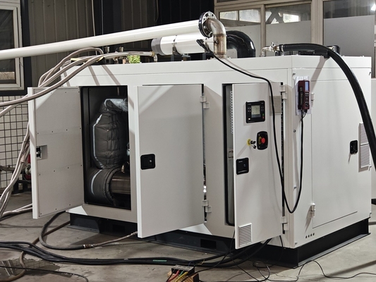 ভালো দাম 50Hz CE Approved Low Noise Silent Natural Gas BHKW CHP Cogenerator 120kw 150kva অনলাইন