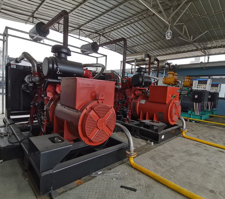 ভালো দাম 200kW প্রাকৃতিক গ্যাস জেনারেটর সেট SP200N 50Hz 60Hz অনলাইন