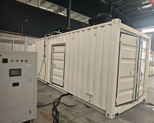 ভালো দাম প্রিমিয়াম কনটেইনার 120kW 150KVA উচ্চ দক্ষতা কম গোলমাল প্রাকৃতিক গ্যাস CHP অনলাইন