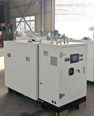 ভালো দাম 92.8% দক্ষতা সহ 8kW প্রাকৃতিক গ্যাস মাইক্রো সিএইচপি ইউনিট SP8N অনলাইন
