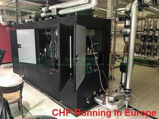 ভালো দাম বৈদ্যুতিক স্টার্ট 50Hz 200KW প্রাকৃতিক গ্যাস কোজেনারেশন প্ল্যান্ট অনলাইন
